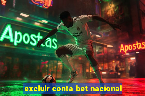 excluir conta bet nacional